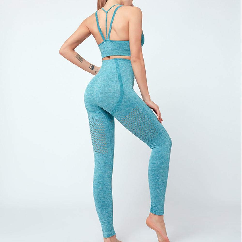 NOBRAND Fashion Seamless Yoga Sets Women Sport Workout Gym Suit Breathable Running Fitness Clothes Female Sportswear