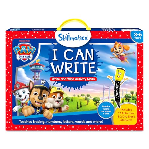 Image of Skillmatics I Can Write - PAW Patrol, Preschool Learning Activity Toy