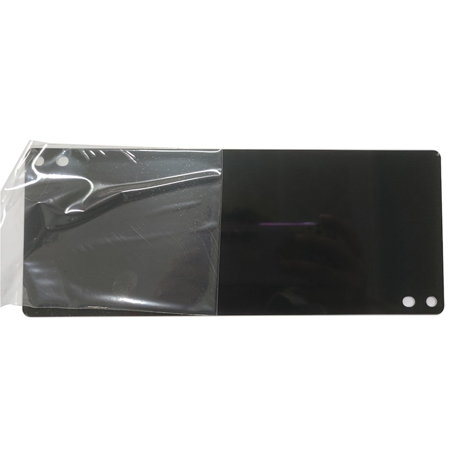 10 Stück schwarze, spiegelnde, eloxierte Aluminium-Tampondruckplatten, 250 x 100 x 0,5 mm, hochreflektierende Oberfläche mit Schutzfolie Werkzeuge