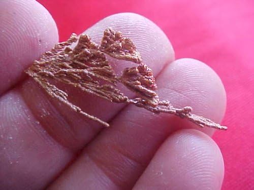 Gemqz C5820 Native Copper Leaf Beautiful Mini Cluster