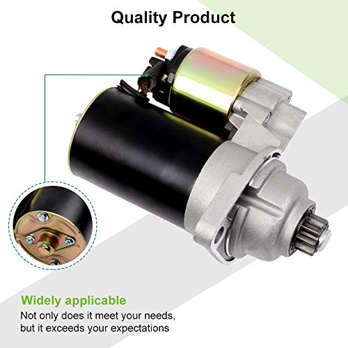 Image of SCITOO Starters 17780N 0001107022 fit for Audi Auto TT Coupe /Quattro 2000-2006 for Volkswagen VW Auto for 1999 2000-2004 1998-2005 2.0L for Golf 2000-2006 1999-2006 for Jetta 2000-2005