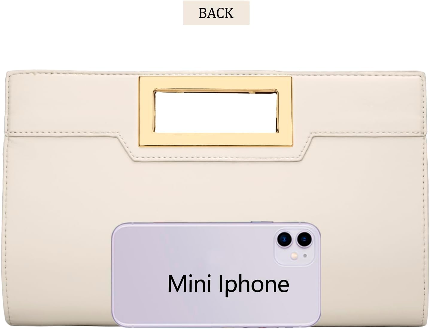 KKXIU Women Clutch Purse Elegant Pleated Evening Bag for Wedding Prom Bridal with Chain Strap - Image 4