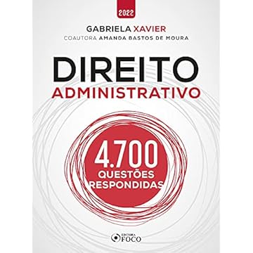 Capa do livro DIREITO ADMINISTRATIVO - 4.700 QUESTÕES RESPONDIDAS - 1ª ED - 2022