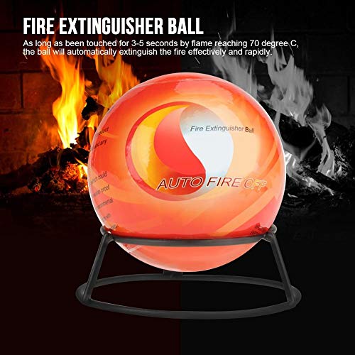 Bracon Fire Extinguisher Ball - Fire Extinguisher Ball Easy Throw Stop Fire Loss Tool Safety (1.3KG)