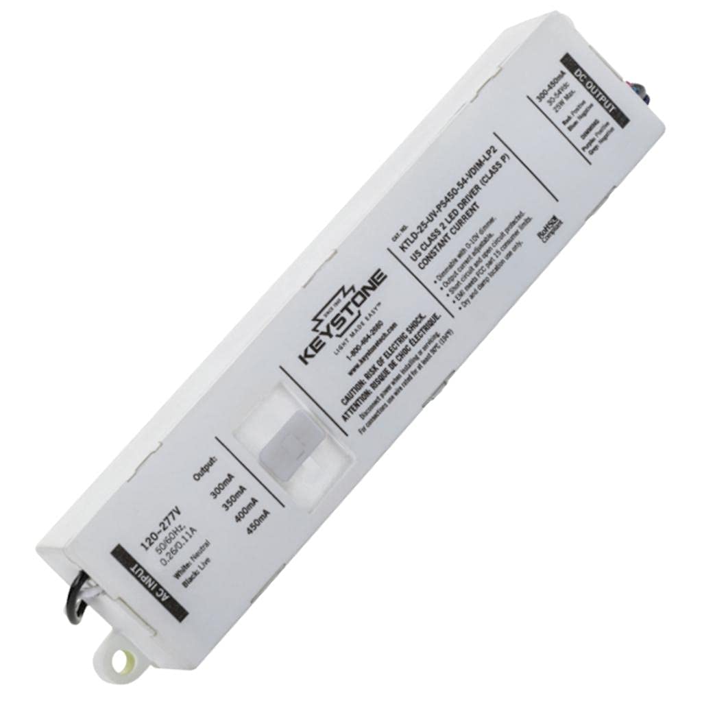 Keystone 12877-25 watt 120/277 Volt Power Select (KTLD-25-UV-PS450-54-VDIM-LP2)