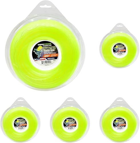 Miniatura 6 de MaxPower 338814 Línea de recortadora torcida prémium de 0.095 pulgadas, longitud de 200 pies