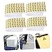 LIOOBO 200Pcs High Voltage Electric Shock Warning Label Stickers Safety Decals for Electrical Awareness Homes Offices and Industrial Settings