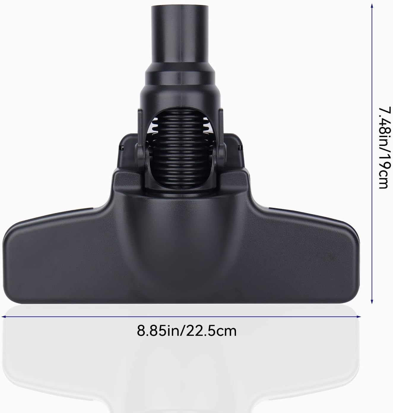 1 1/4" 32mm Vacuum Floor Brush Head Replacement Compatible with Shop Vac Univesal Vacuum Cleaner Brush Head Attachment Kit Tool for Wet Floor,Tile,Carpet