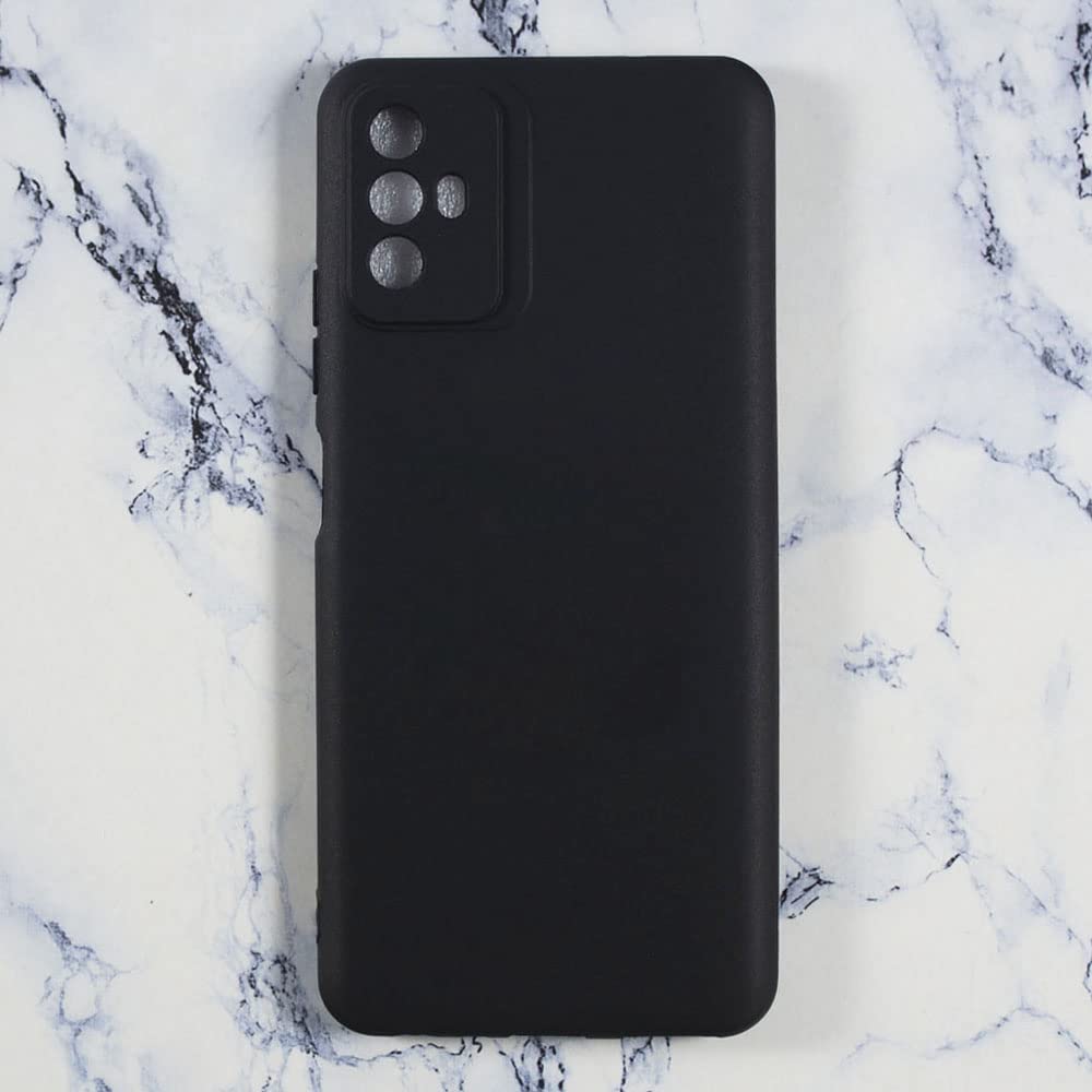 AQGG Custodia per ZTE Blade A72s (6.75) Cover, Black Protettivo Sottile