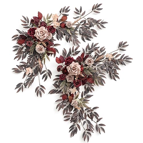 Ling's moment 2PCS Artificial Floral Swags...