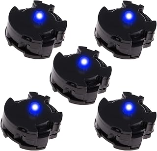 Tesytto 5PCS LED Units for Gundam Models Kits, MG LED Unit Set for Gundam 00 MG GN-X Light Up Certain Gundam Models Hobby Accessories (Blue)