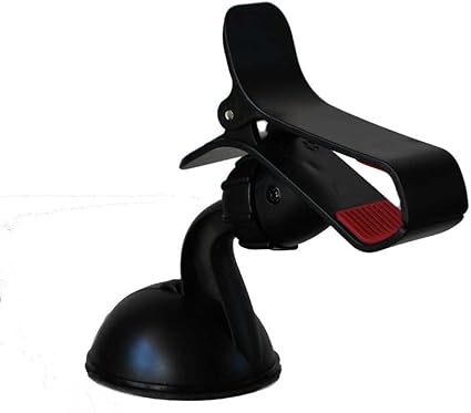 Amazon Carpit 強力吸盤 ダッシュボードに簡単吸着固定 スマートフォン 車載 ホルダー クリップ タイプ お値打ち ブラック 携帯電話 スマートフォンアクセサリ 車 バイク