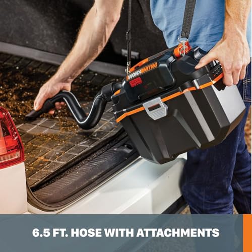WORX Cordless Wet/Dry Vacuum, 20V 2.1 Gal, WX031L
