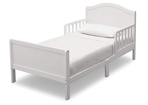 Miniatura 26 de Delta Children Bennett - Cama para niños pequeños, gris + Delta Children Twinkle Galaxy colchón de doble cara con núcleo de fibra reciclada