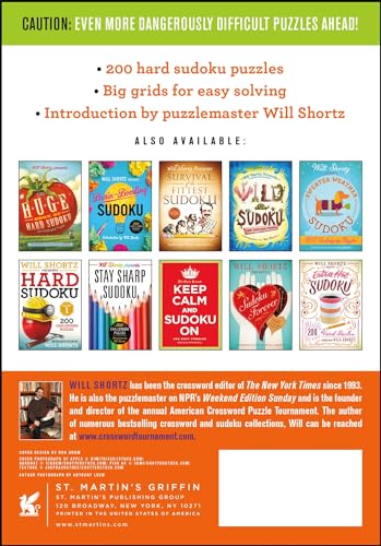 Will Shortz Presents Hard Sudoku, Volume 7 (Will Shortz Presents, 7) - Image 2