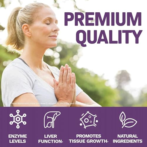 Herbtonics Liver Cleanse Detox & Repair Formula | 20+ Herbs: Milk Thistle, Artichoke Extract, Silymarin & Dandelion | Liver Health & Function | 120 Vegan Capsules - Image 6