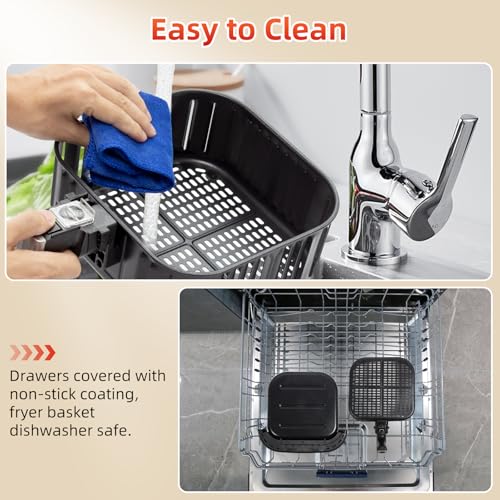 Uten Air Fryer 5.8Qt/5.5L UTEN-AIR FRYERS-A1439 の商品画像 5