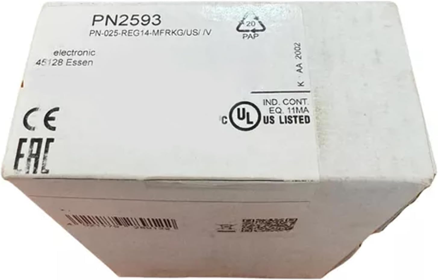 QEFHSVVZE PN2593 New and Sealed in Box PN2593 1 Year Warranty