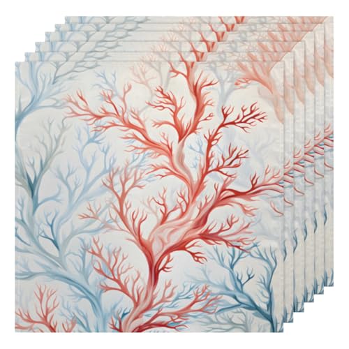 Servilletas de Tela Multicolor Set 6 50.5x50.5 cm miniatura 1