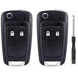 Betterher 2 stück 2-Tasten Gehäuse der Fernbedienung mit Messer Auto Schlüssel kompatibel für opel Movano Mokka Insignia Astra Meriva Zafira Adam