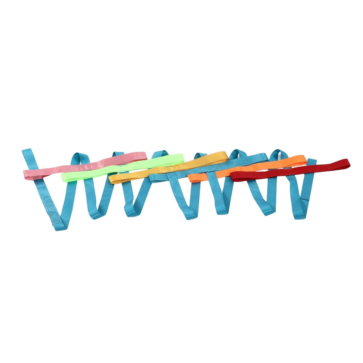 Safety Walking Rope, Sturdy 14 People Children Safety Walking Rope Nylon Webbing Portable Colorful for Daycare School