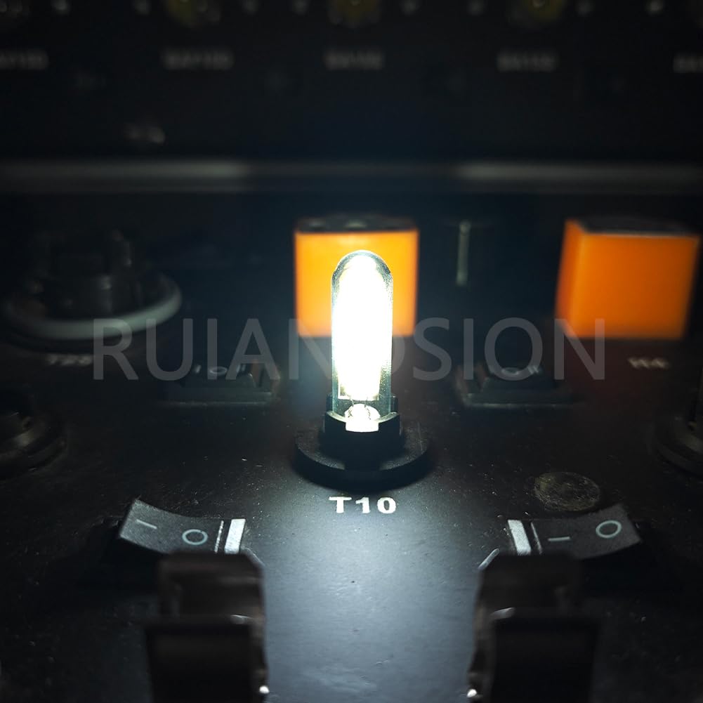 Ruiandsion T15 W16W LED per Retro Auto 12V 6000K Bianco 10Pz