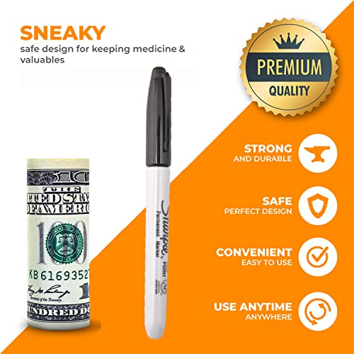 Marcador seguro para desvio de caneta SAFEFake (pacote com 1) – Seguro para desvio de caneta realist
