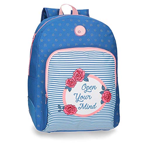 ROLL ROAD Rose Mochila escolar 44 cm adaptable