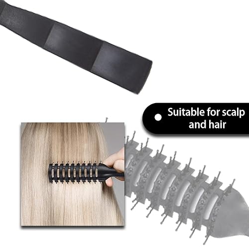 Miniatura 2 de 2 cepillos para desenredar el cabello, cepillos para peinar el cabello, cepillos desenredantes para masajear el cuero cabelludo, reducir la rotura