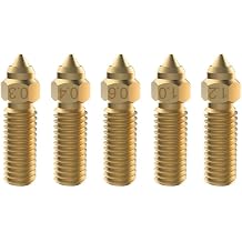 High Speed Nozzle Brass 3D Printer Nozzles for Creality K1/ K1Max / Anycubic Vyper/Kobra/Sovol Sv06 Plus / Sv074PCS,1.0mm
