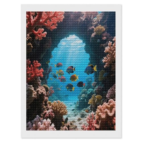 Kits de arte de diamantes para adultos: manualidades relajantes de bricolaje completo