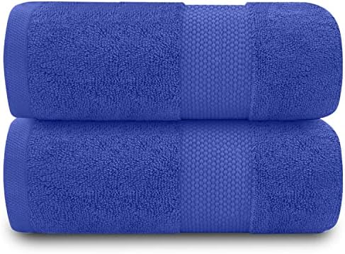 GC GAVENO CAVAILIA Bardzo duży ręcznik kąpielowy 2 sztuki - 700 g/m² jakość hotelowa egipska bawełna bardzo duże ręczniki 100 x 180 cm - bardzo miękki ręcznik łazienkowy - miękki