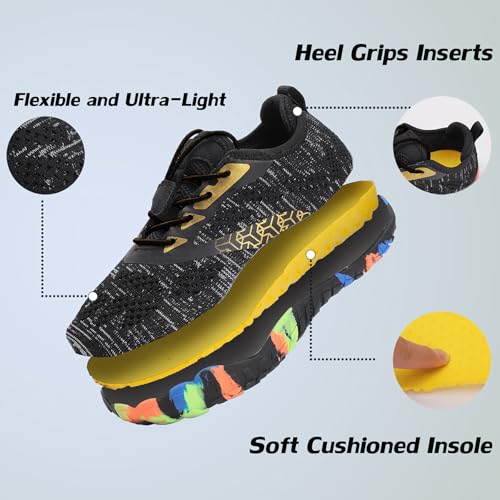 DimaiGlobal Kids Barefoot Shoes Boys Trail Running Shoes Girls Running Shoes Sneakers Athletic Tennis Shoes Toddler Little Kid Big Kid4
