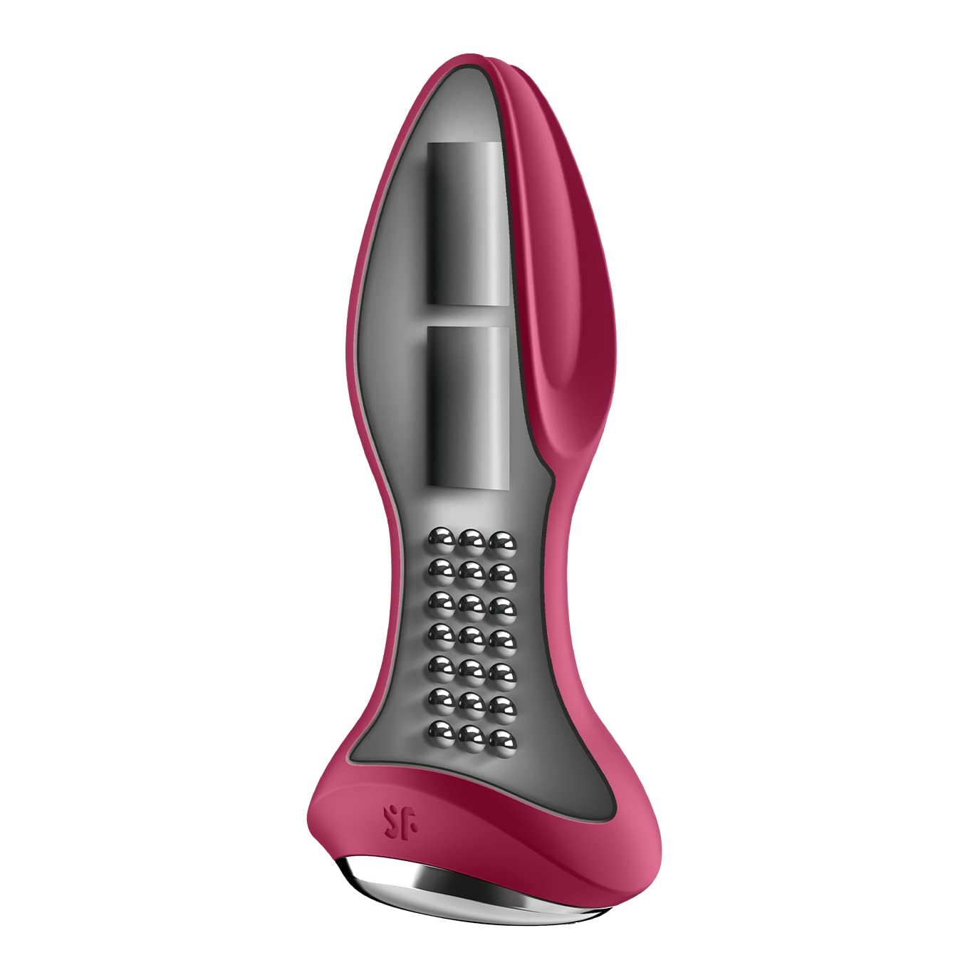 Satisfyer Rotator Plug 2 Connect App Bluetooth Vibrador anal | Vibración y perlas giratorias | Juguetes eróticos para pareja sexuales | Impermeable (IPX7) | Estimulación anal con consolador | Rosa