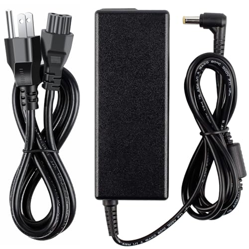 DTK 19V 4.74A 90W Ac Adapter for Acer Laptop Computer Charger Notebook PC Power Cord Supply Source Plug (75W 65W Compatible) Connector Size: 5.5x1.7mm