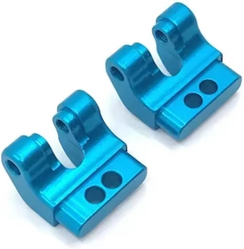 RC Car Upgrade Part For WLtoys 124016 124018 1/12 Metal Pair Of Shock Mounting Mounts RC Car Upgrade Modification Repairs Replacements Accessories(Silver)