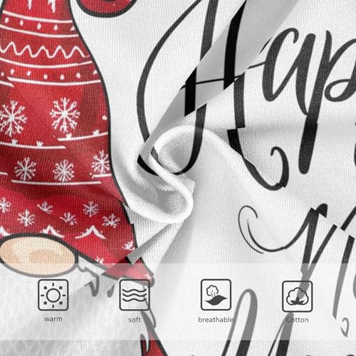 Christmas Gnome Happy New Year Panties for Girl Girls Underwear Toddlers Cotton Fun Kids Briefs Undies 2t3