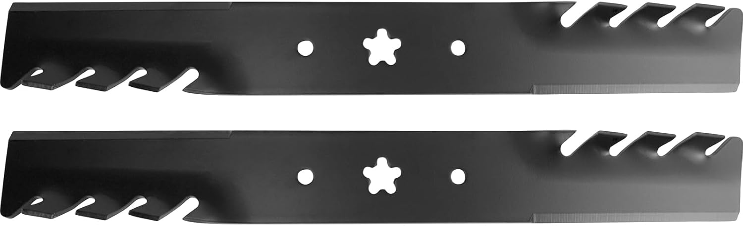 OCPTY Mulching Blades 38 inch Deck Mower Blades for AYP 12784 127842 134148 for Poulan 134148 138497 532127842 for Craftsman 127842 134148 138497 for Husqvarna 532127842 532134148 532138497,2 pack