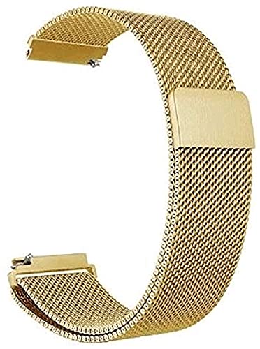 Image of Magnetic Milanese Metal Chain Watch Band - Adjustable Loop Strap | Compatible With Noisefit Endure Watch Only
