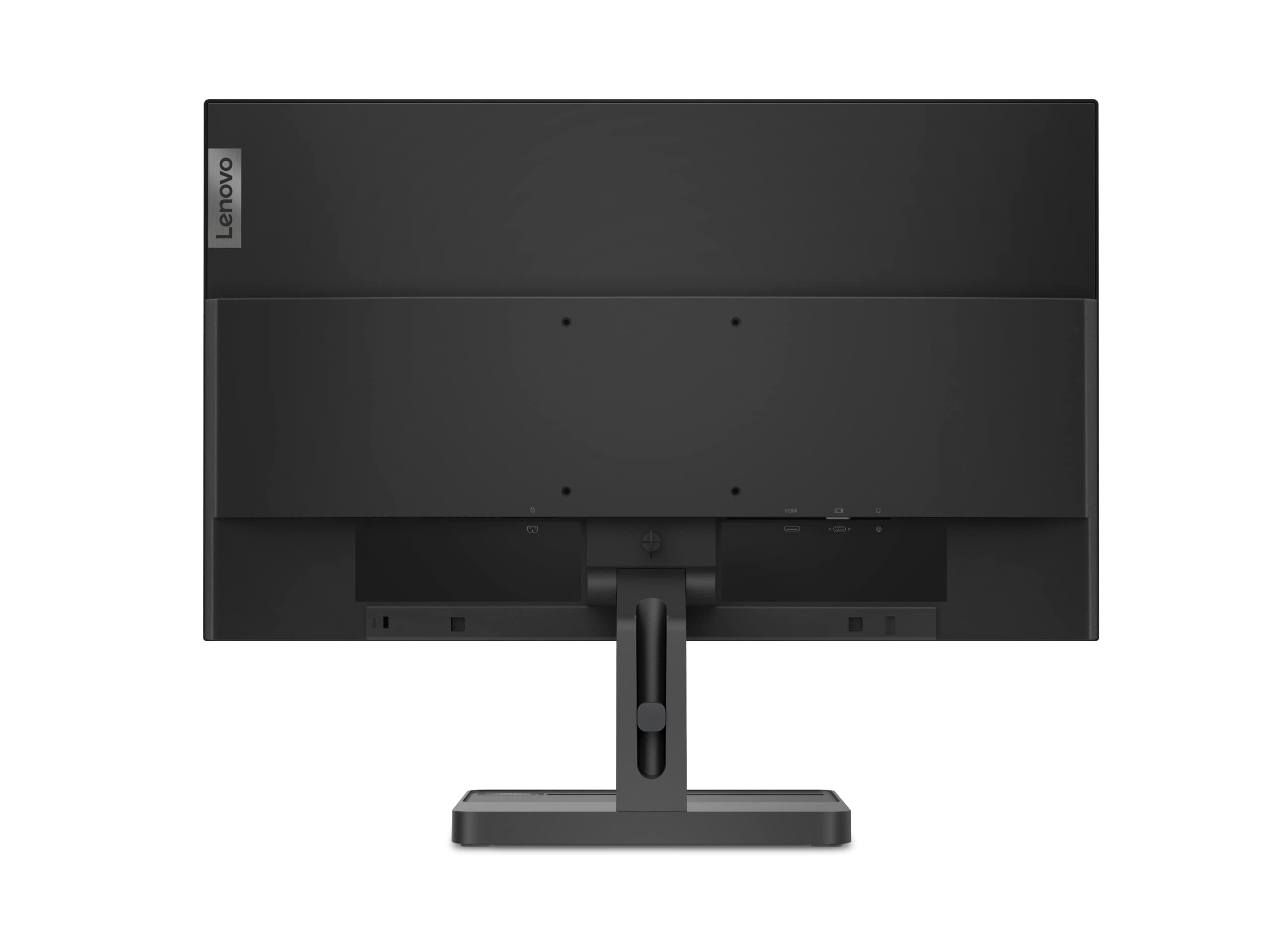 Lenovo L24e-30 Monitor - Display 24" FullHD (1920x1080, VA, 4 ms, 75Hz, Input HDMI+VGA, Cavo HDMI, AMD FreeSync) Inclinazione regolabile - Raven Black - Esclusiva Amazon