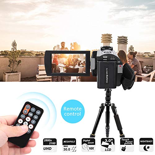 Jopwkuin Unterstützung für Loop Recording HD Digitalkamera 16X Intelligent Zoom Camera, für SLR-Kamera, Digitalkamera… – Bild 4