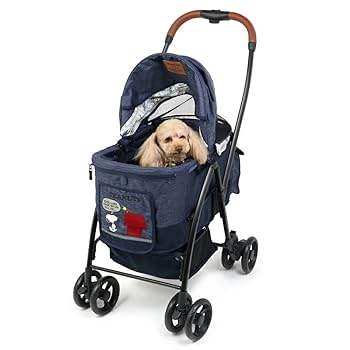 Amazon | ペットパラダイス 犬 カート ペットカート スヌーピー
