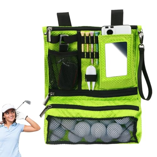 Sac pochette de golf et organisateur compact pour objets de valeur