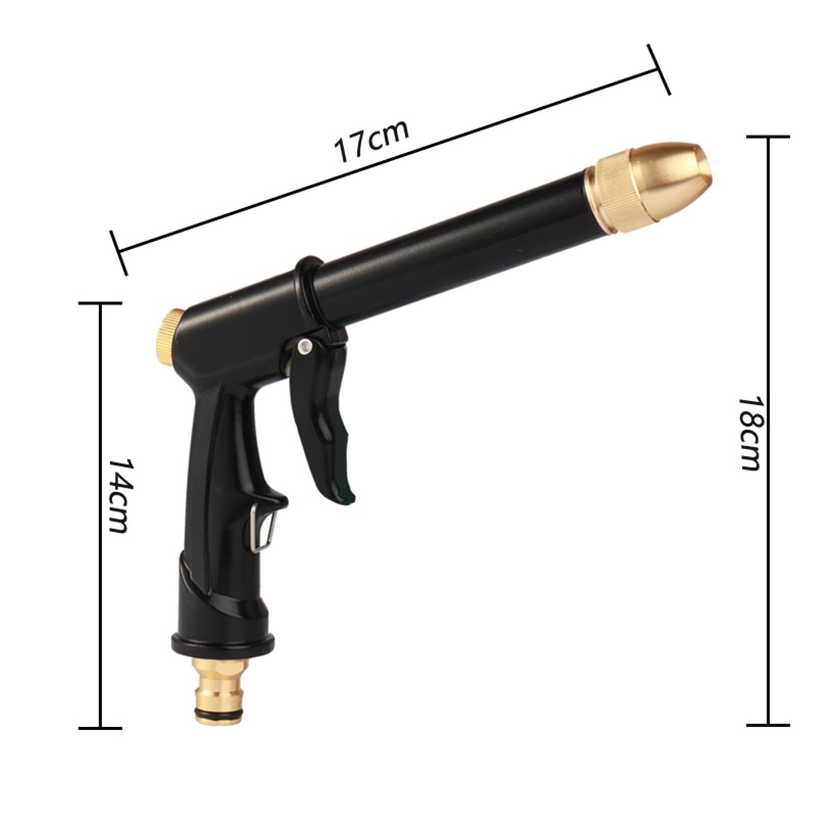 Tubo da giardino, tubo da giardino espandibile ad alta pressione per irrigazione da giardino, 2,5-30 m, adatto per irrigazione agricola e lavaggio auto (colore: tubo con pistola 1, dimensioni: 7,6 m)