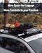 DEXSO Universal Roof Rack Basket with Cargo Net, 46