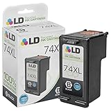 Remanufactured Ink Cartridge Replacement for HP 74XL (2 Black) 2 Pack
