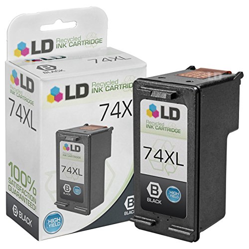 Remanufactured Ink Cartridge Replacement for HP 74XL (2 Black) 2 Pack
