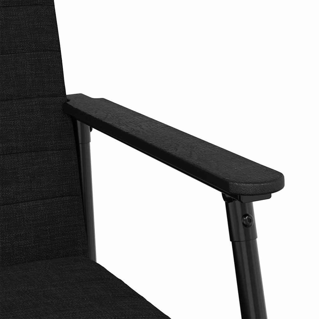 Nowoczesny fotel z materiału z ergonomicznym oparciem i podłokietnikami, 59 x 75 x 78 cm, tapicerowane krzesło do salonu, sypialni, biura i kącika do czytania