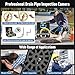 Sewer Camera 100FT, Can Connect External Monitor, Zoom in and Out, IP68 Waterproof, 12 pcs Adjustable Light, Plumbing Snake Cam with DVR Pipe Video Inspection, for Sewer Line, Drain, Duct, Plumbing