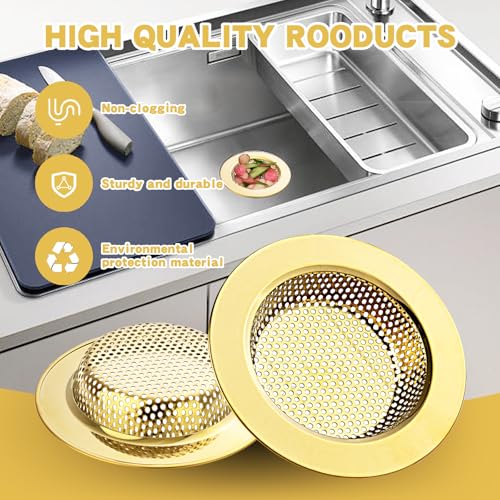 Colador de Cocina 3-Pack Acero Inoxidable Malla Gruesa miniatura 6